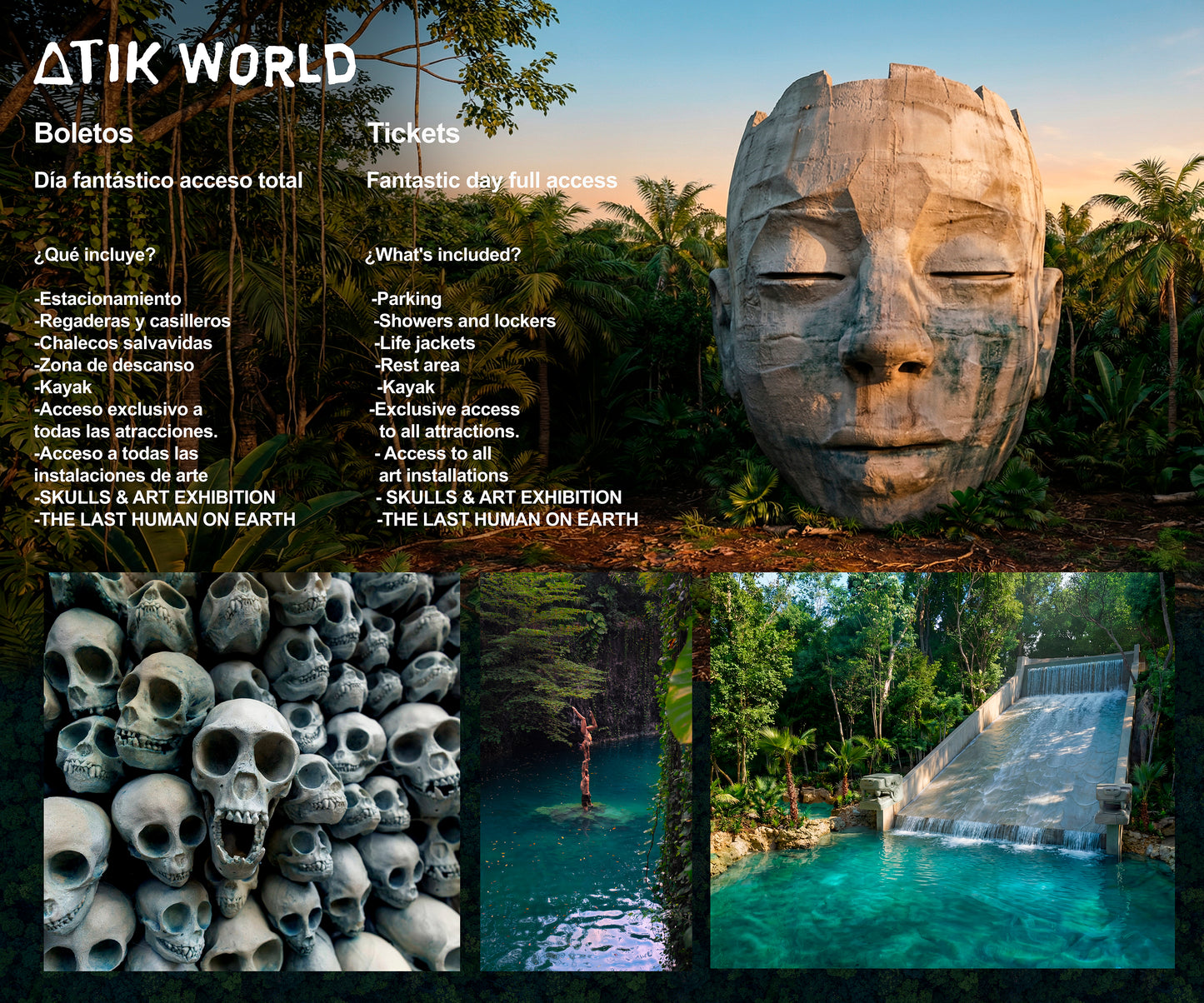 Día Fantástico Acceso Total Locales / Fantastic Day Full Pass Residents